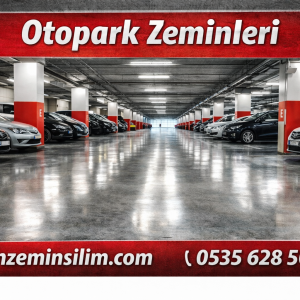 Otopark zeminleri ve modern tasarım