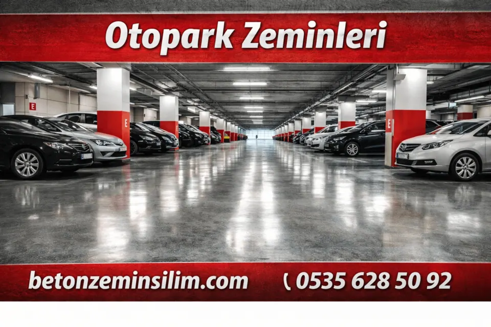 Otopark zeminleri ve modern tasarım