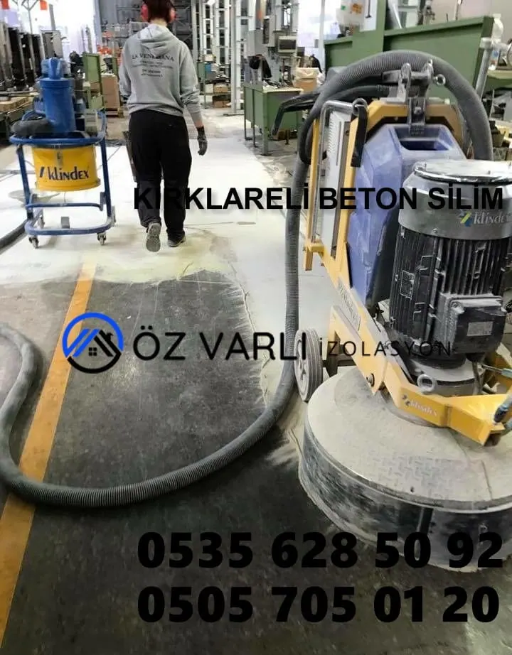 Kırklareli Beton Silim